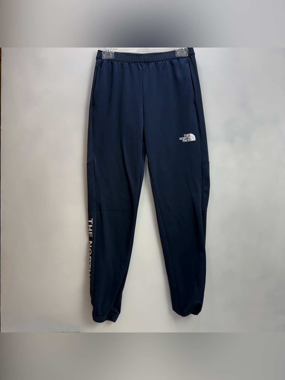 The North Face Boys Navy Blue Logo Joggers